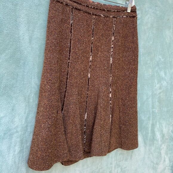 Vintage Luisa Cerano Wool Blend Skirt - Picture 4 of 9